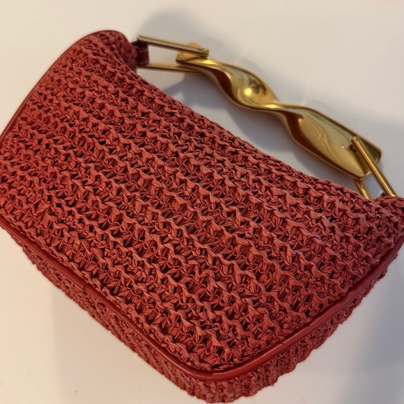 Zara Mini Raffia Bag - Picture 3 of 3